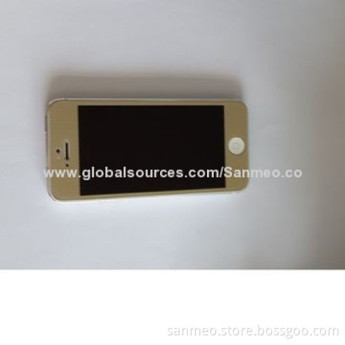 Tempered-glass screen protector for iPhone 5/5S, make the touch screen more strong and sensitiveNew